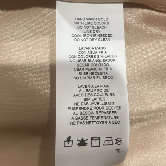 Jump Apparel Satin Embellished Strap Cowl Neck Dress - Picture 7 of 10